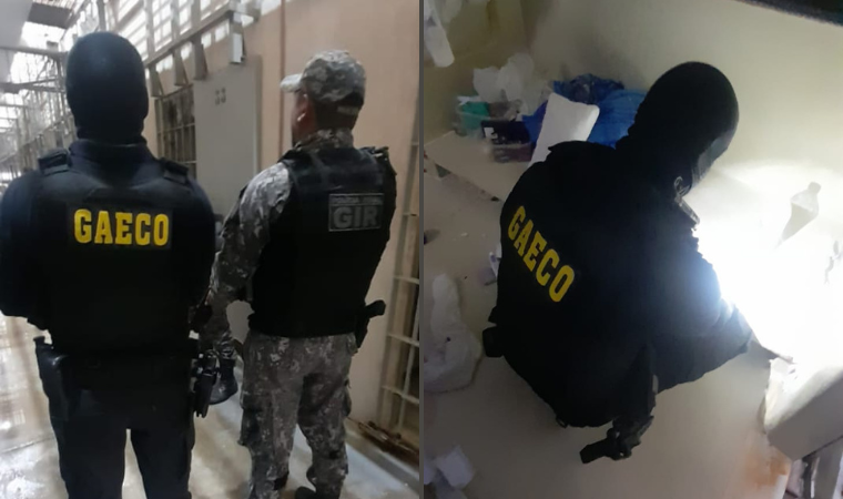 Gaeco faz operação na PCE após réu fazer sinal do Comando Vermelho para juíza em audiência