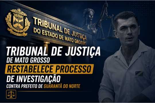 TJMT derruba arquivamento e restabelece processo de investigação contra prefeito de Guarantã do Norte
