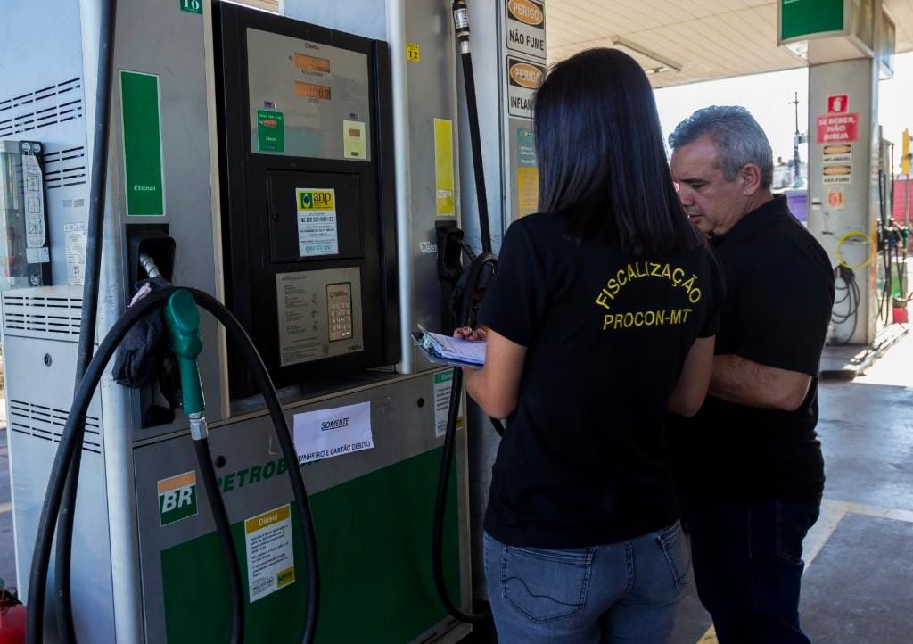 Operação flagra preços abusivos e formação de cartel em postos na Grande Cuiabá