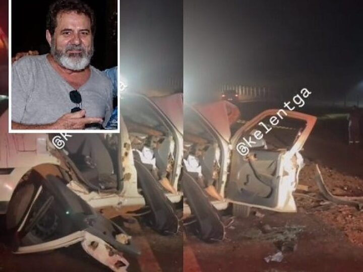 Professor da Unemat e outras três pessoas morrem em acidente na MT-358