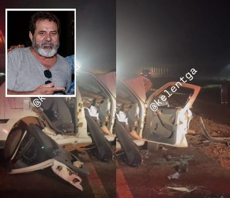Professor da Unemat e outras três pessoas morrem em acidente na MT-358