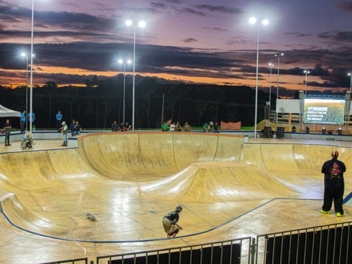 Parque Novo Mato Grosso recebe principal etapa do circuito brasileiro de skate