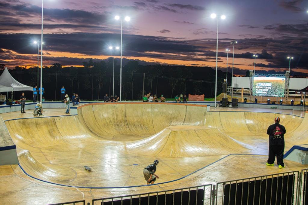 Parque Novo Mato Grosso recebe principal etapa do circuito brasileiro de skate