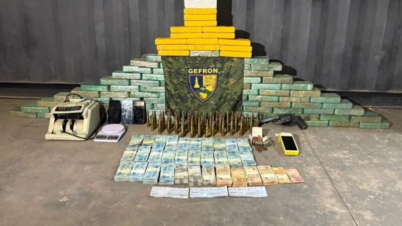 Operação apreende 107 quilos de drogas e causa prejuízo de R$ 2,4 milhões às facções criminosas