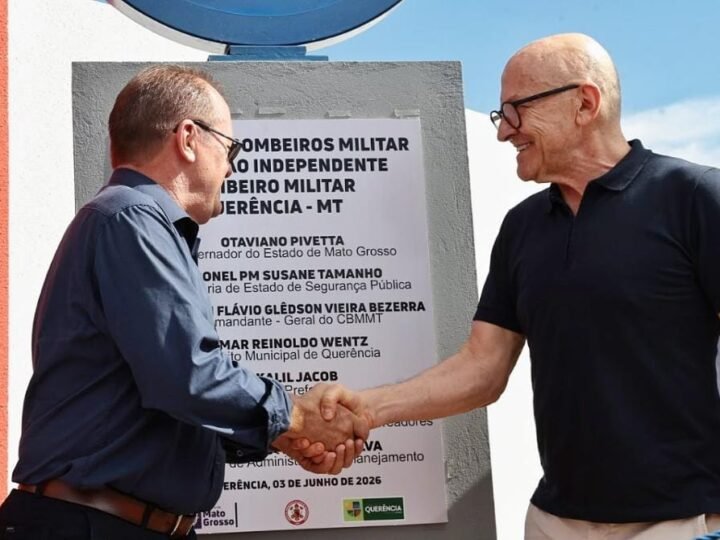Governo entrega nova unidade de R$ 6,2 milhões do Corpo de Bombeiros em Mato Grosso