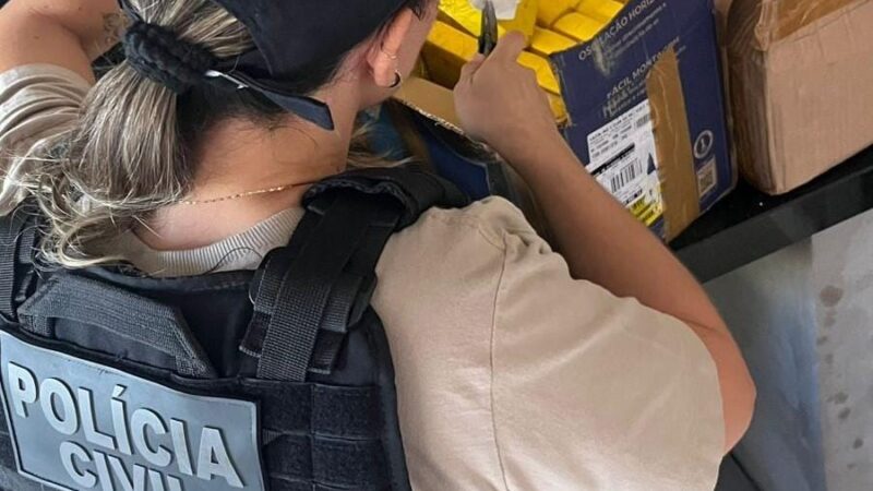 Polícia Civil fecha laboratório do tráfico de facção criminosa e prende faccionado