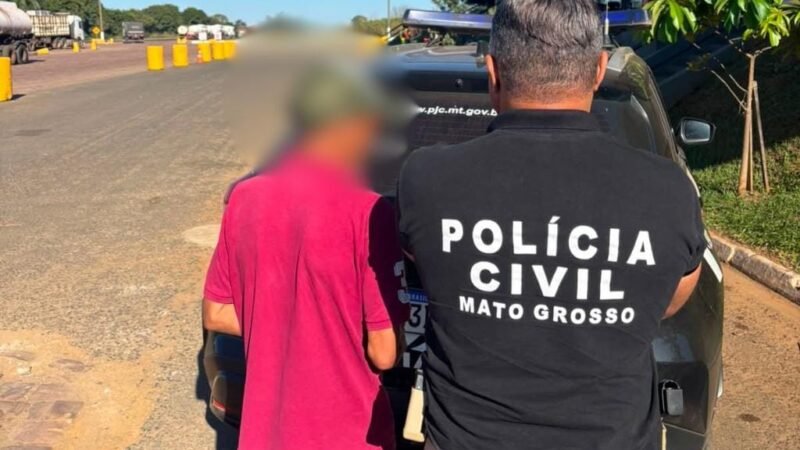 Investigado por homicídio no Maranhão é preso pela Polícia Civil em Mato Grosso