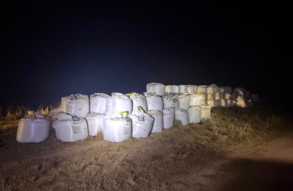 Polícia recupera 273 toneladas de defensivos avaliadas em R$ 1, 3 milhão furtada de propriedade