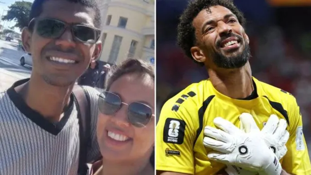 Irmão brasileiro de Vozinha dá aulas de matemática e celebra goleiro na Copa