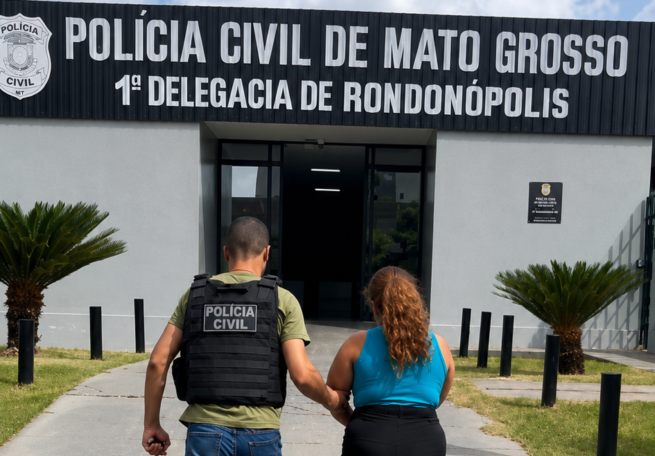 Investigada no Pernambuco é presa pela PC em comércio da família dela em Mato Grosso