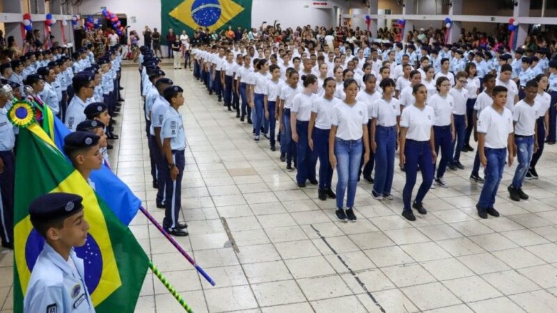 Rede estadual passa a contar com 263 escolas cívico-militares em Mato Grosso; veja nova lista