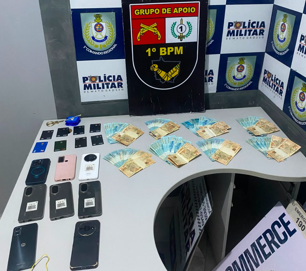 Golpista arrumo ‘rolo’ no shopping popular e é preso com mala contendo R$ 8 mil