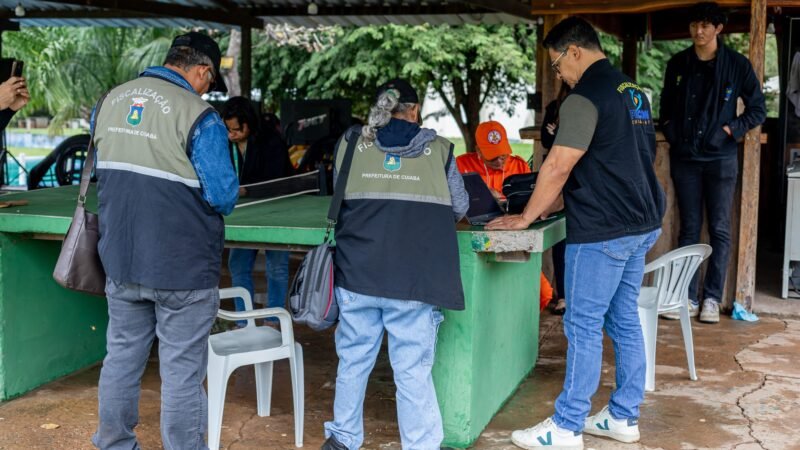 Operação vistoria clubes de Cuiabá para prevenir acidentes durante período de férias escolares