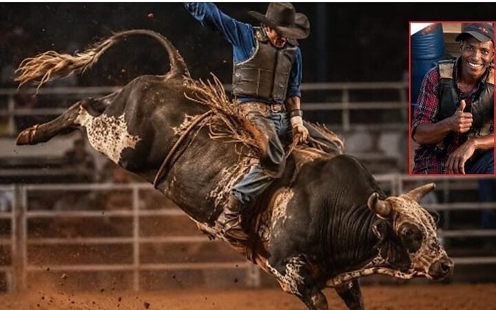 Peão morre após ser pisoteado por touro durante treino de montaria em fazenda