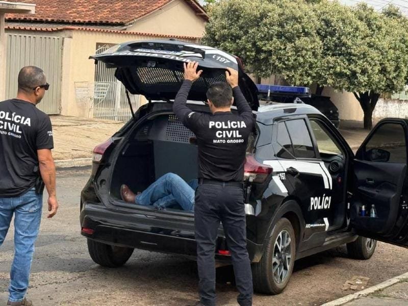 Ladrão é preso 24h após roubo de joias avaliadas em R$ 110 mil em bairro nobre de Cuiabá