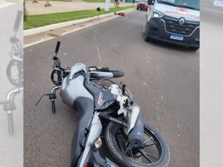 Menina de 2 anos morre e mãe fica ferida após motocicleta atingir poste em Cuiabá