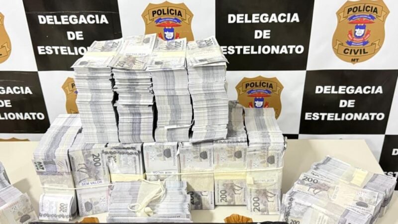 PC incinera R$ 10 milhões em notas falsas em Cuiabá; empresário perde R$ 400 mil