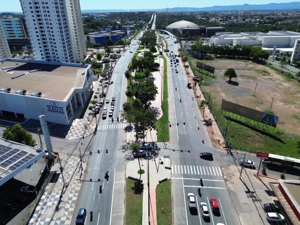 Obras do modal BRT avançam e chegam a 14 km concluídas entre Cuiabá e Várzea Grande