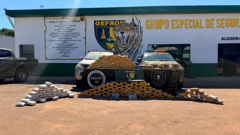 Operação prende traficante com carga de 325 kg de drogas em MT avaliada em R$ 1,2 milhão