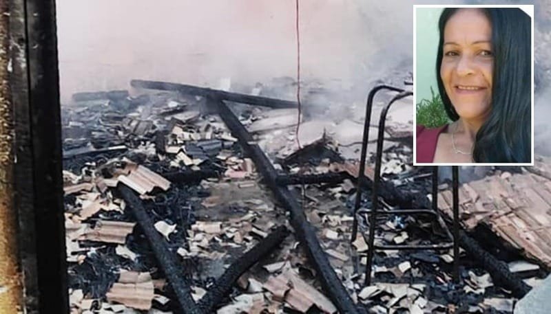 Mulher morre após sofrer queimaduras em 90% do corpo durante incêndio em MT