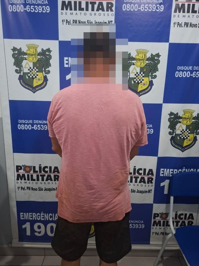 Foragido por estupro de vulnerável é preso durante abordagem da PM