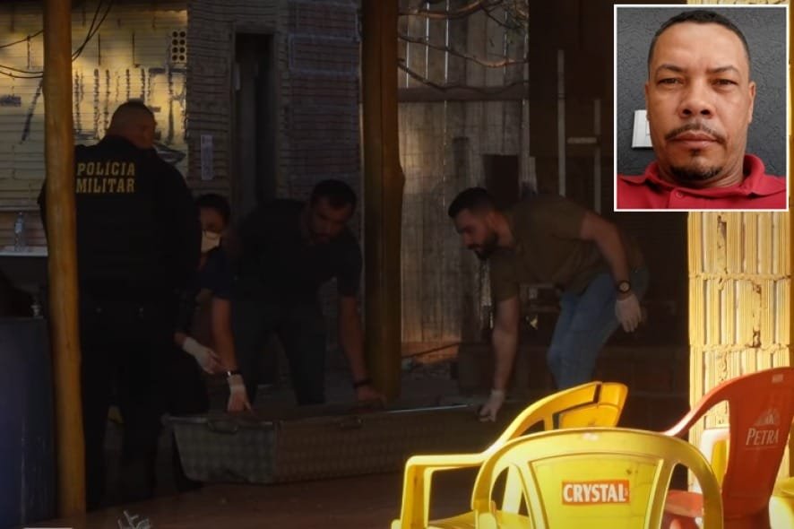 Dupla invade bar, executa homem a tiros e foge de motocicleta em cidade de MT