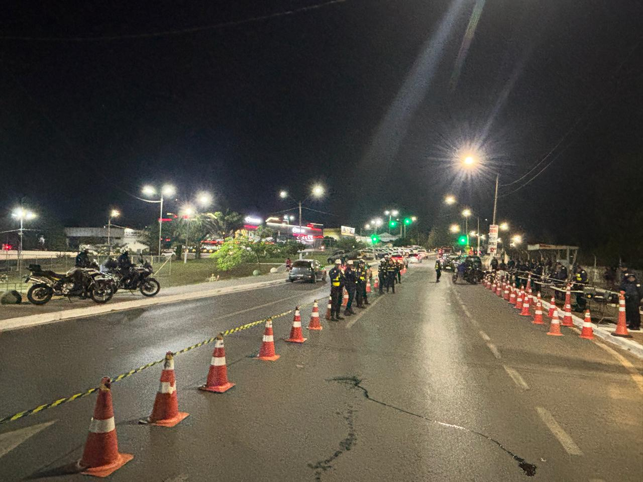 Blitz flagra três condutores bêbados e apreende 44 motos em Várzea Grande