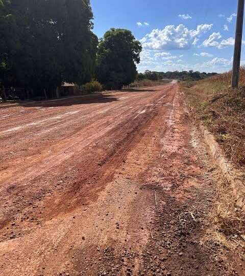 Obra de R$ 3 milhões tem afundamento na pista e falhas na drenagem, e vira alvo do MP