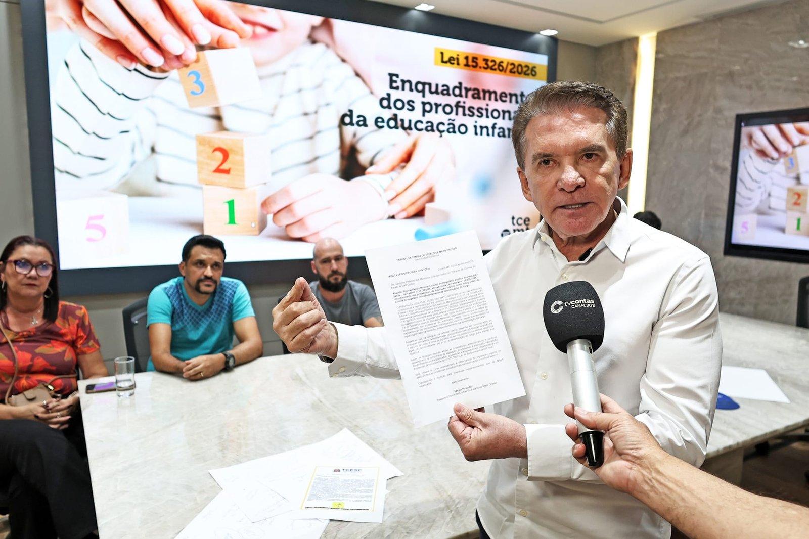 Presidente do TCE anuncia ponto de controle para garantir piso da educação infantil