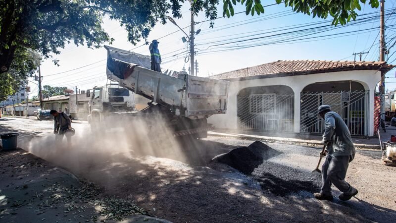 Prefeitura de Cuiabá investe mais de R$ 27 milhões em infraestrutura no primeiro semestre