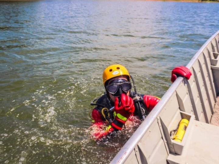 Corpo de Bombeiros localiza corpo de jovem de 19 anos que se afogou no Rio Araguaia