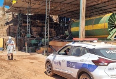 Polícia Civil flagra furto de energia elétrica em mineradora em Livramento e prende gerente
