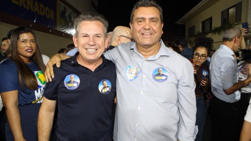 Prefeitos do PL e MDB declaram apoio a Mauro Mendes na eleição: “palavra não volta atrás”