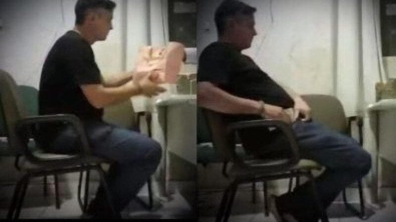 Vídeo mostra presidente do DAE de Várzea Grande recebendo maços de dinheiro em espécie; assista