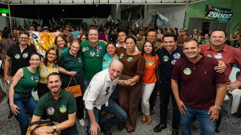 Max e Neri reúnem mais de 400 pessoas para apresentar propostas em Cuiabá