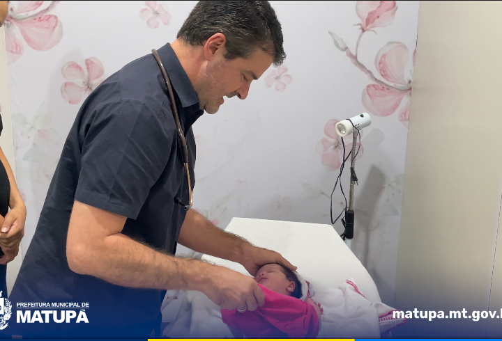 Atendimento Pediátrico reforça cuidado com os bebês de Matupá