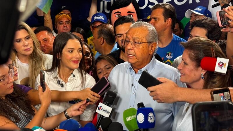 Jayme marca presença na convenção do MDB e anuncia apoio a Janaina e Wellington