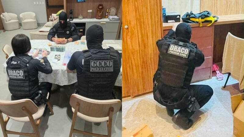 Policiais arrombam casa durante operação contra “Tropa do Batman” em Várzea Grande; vídeo