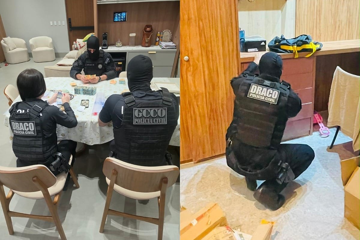 Policiais arrombam casa durante operação contra “Tropa do Batman” em Várzea Grande; vídeo