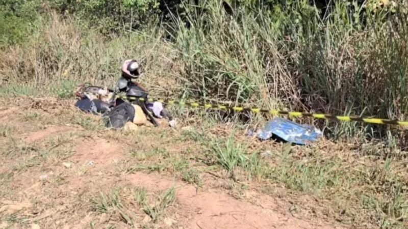 Mulher morre após perder controle de moto em curva de avenida em Alta Floresta