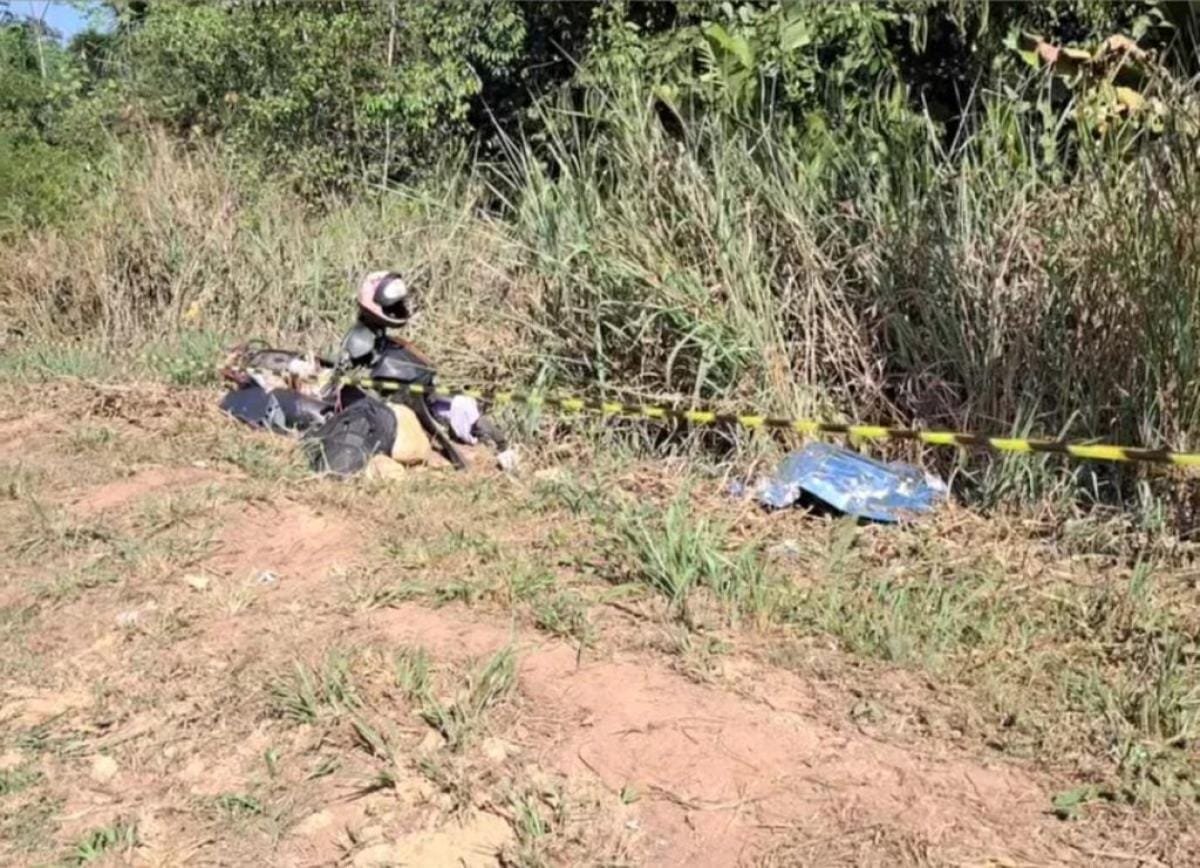 Mulher morre após perder controle de moto em curva de avenida em Alta Floresta