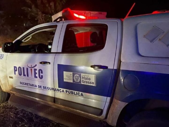 Motociclista morre e mulher fica ferida em grave acidente no trevo de Glória D’Oeste