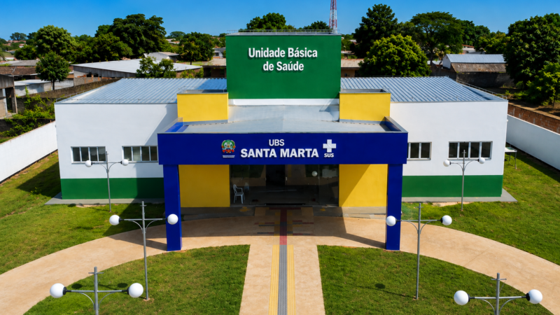 HP Construtora conclui nova UBS no bairro Santa Marta; inauguração acontece neste sábado, 22 de agosto