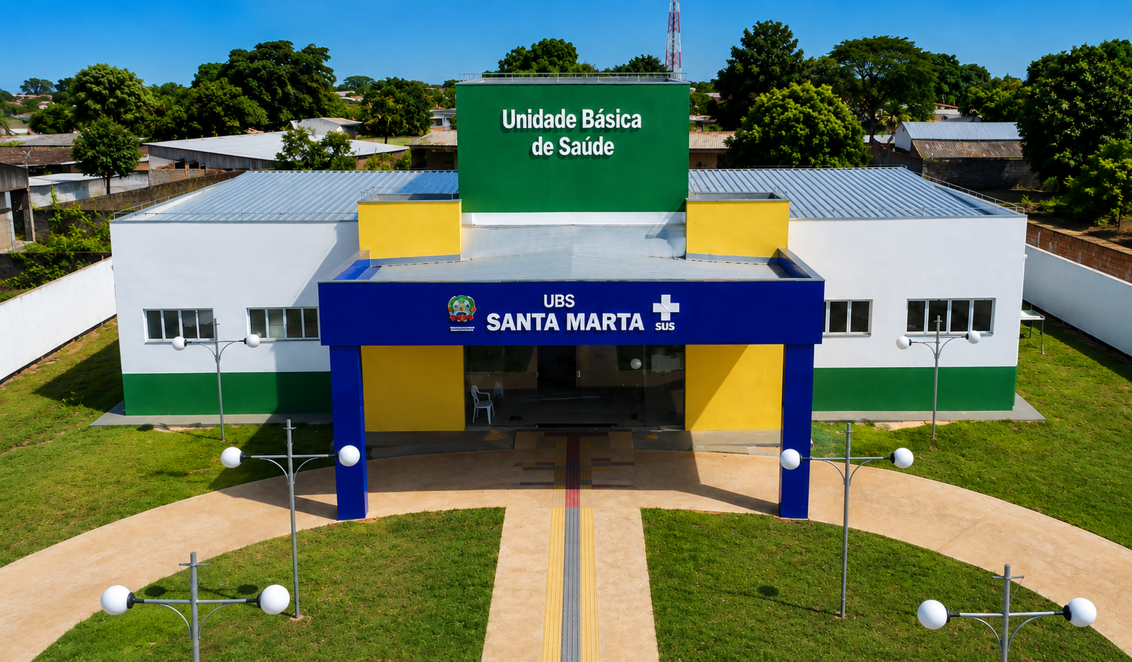 HP Construtora conclui nova UBS no bairro Santa Marta; inauguração acontece neste sábado, 22 de agosto
