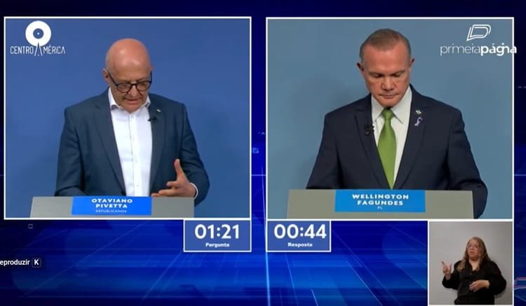 Pivetta abandona estilo “paz e amor” e ataca no debate