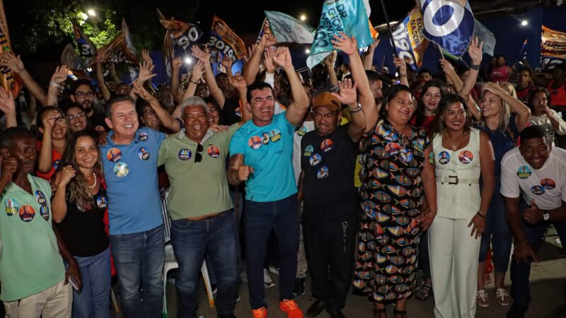 Elizeu Nascimento lança campanha em Várzea Grande ao lado de Mauro Mendes