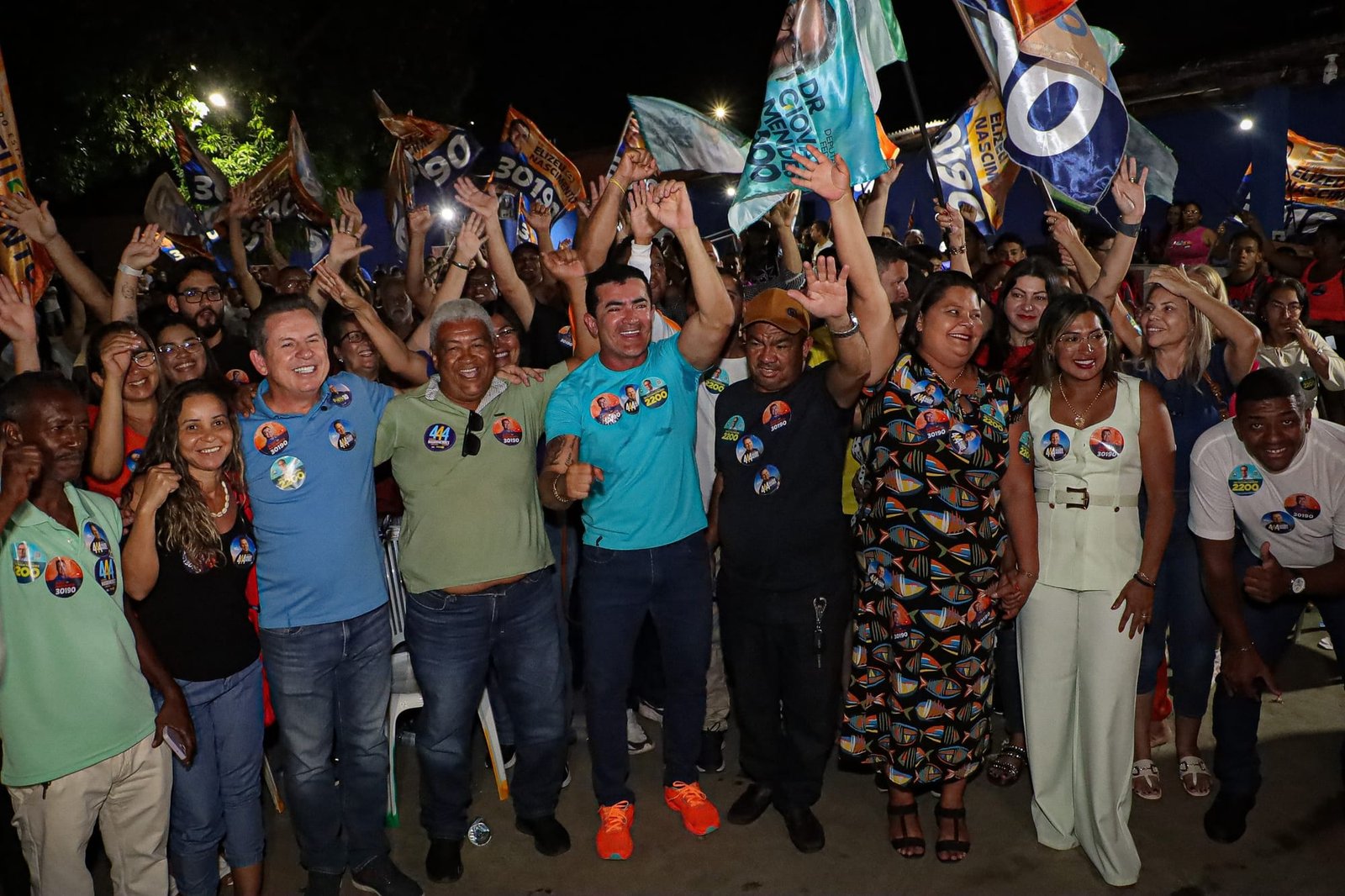 Elizeu Nascimento lança campanha em Várzea Grande ao lado de Mauro Mendes
