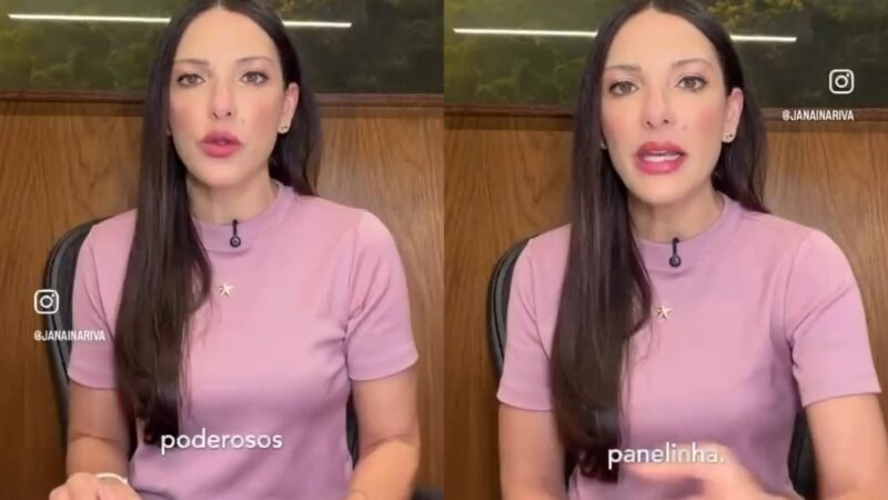 Janaina diz que denúncia feita por ela gerou operação da PF: “Poderosos queriam me calar”