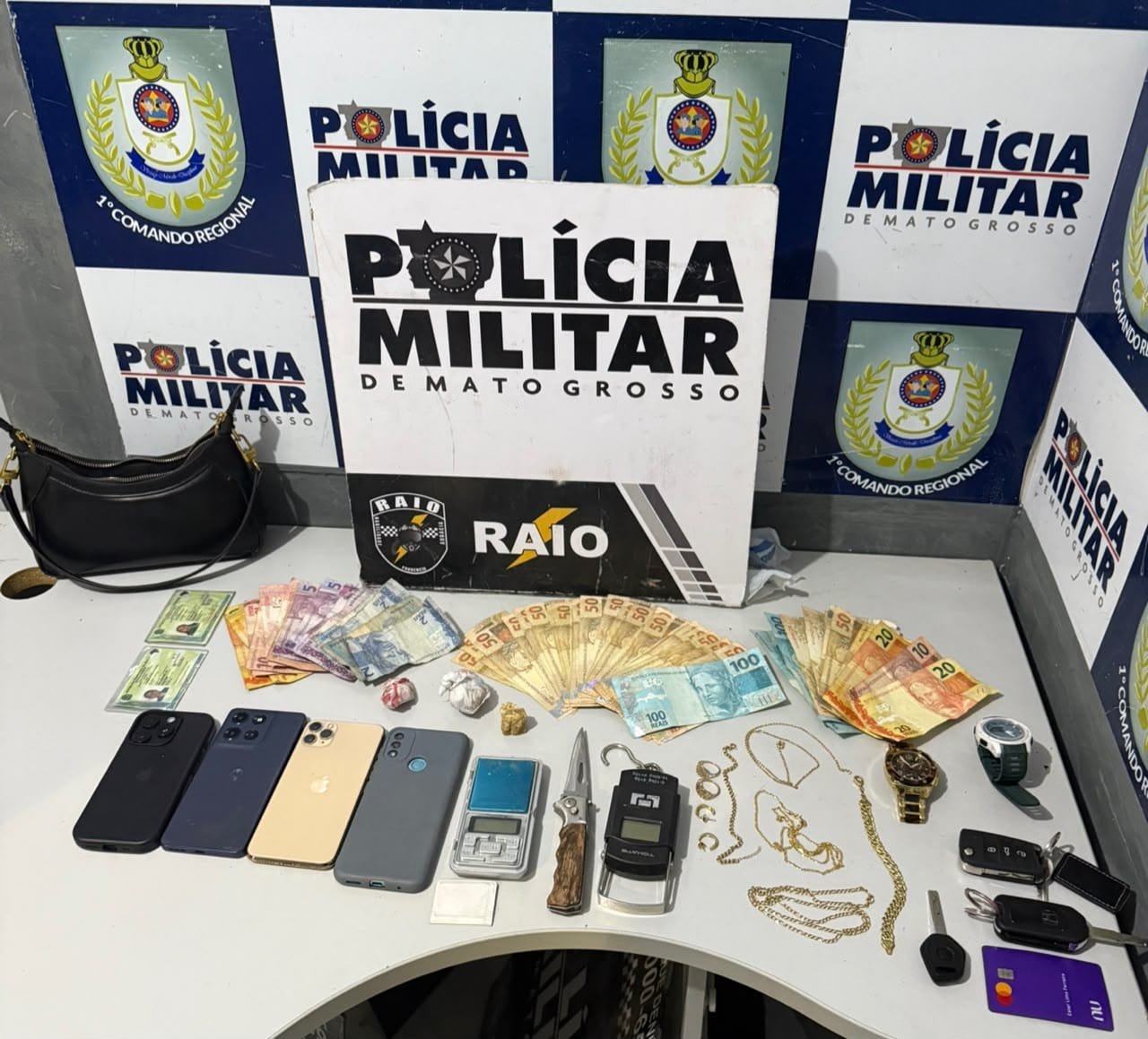 Dois homens são detidos  pela  PM suspeitos por roubo mediante sequestro em MT