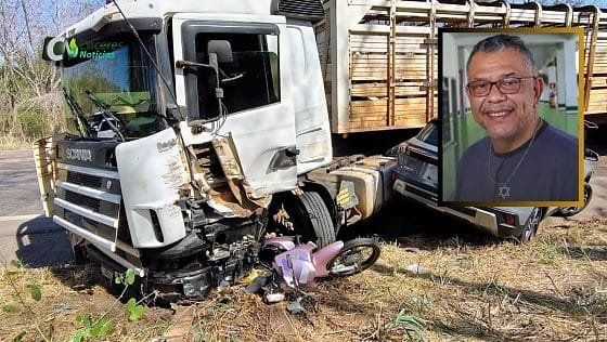 Radialista foi socorrido embaixo de carreta na Serra do Cacho e morreu no hospital